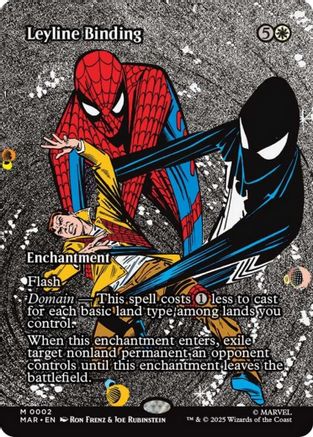 Image of Leyline Binding (Borderless) [Marvel Universe: Eternal-Legal]
