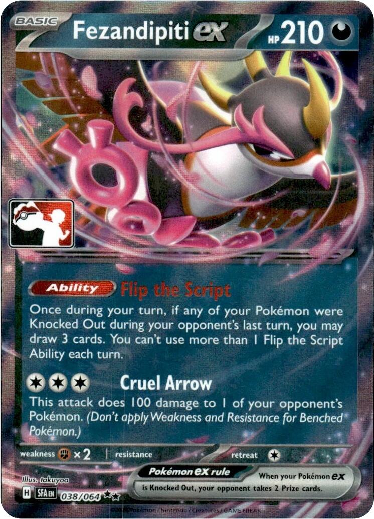 Image of Fezandipiti ex (038/064) [Prize Pack Series Seven]