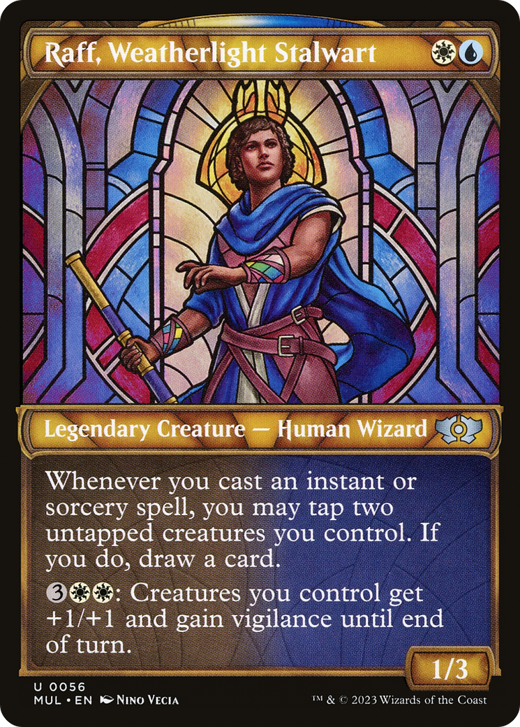 Image of Raff, Weatherlight Stalwart [Multiverse Legends]