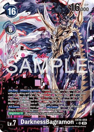 Image of DarknessBagramon [EX10-059] (Alternate Art) [Sinister Order]
