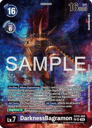 Image of DarknessBagramon [EX10-059] (SP) [Sinister Order]