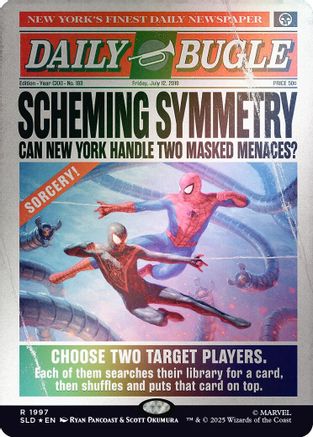 Image of Scheming Symmetry (1997) (Rainbow Foil) [Secret Lair Drop Series]