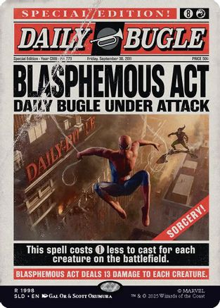 Image of Blasphemous Act (1998) [Secret Lair Drop Series]