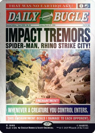 Image of Impact Tremors (1999) (Rainbow Foil) [Secret Lair Drop Series]