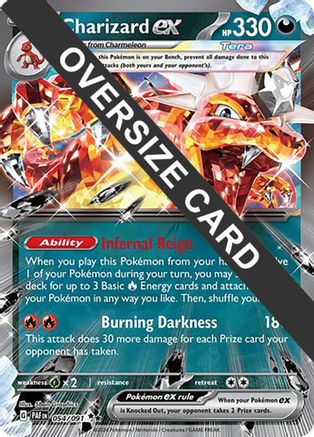 Image of Charizard ex (054/091) (Jumbo Card) [Miscellaneous Cards]