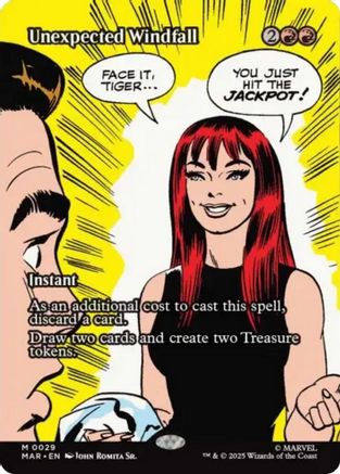 Image of Unexpected Windfall (Borderless) [Marvel Universe: Eternal-Legal]