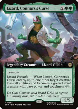 Image of Lizard, Connors's Curse (Extended Art) [Marvel's Spider-Man]