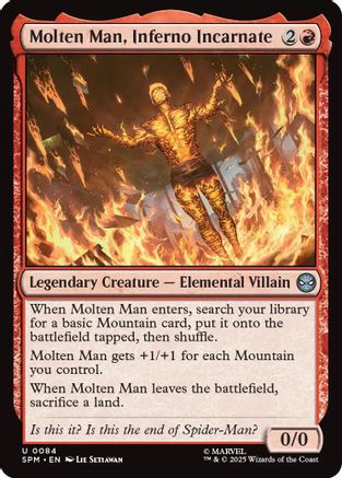 Image of Molten Man, Inferno Incarnate [Marvel's Spider-Man]