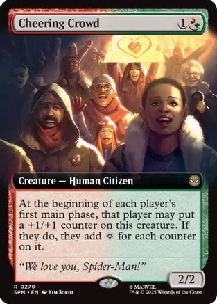 Image of Cheering Crowd (Extended Art) [Marvel's Spider-Man]