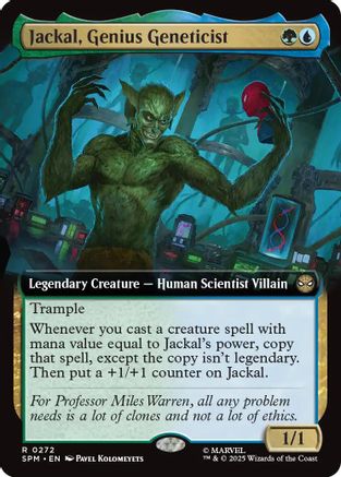 Image of Jackal, Genius Geneticist (Extended Art) [Marvel's Spider-Man]