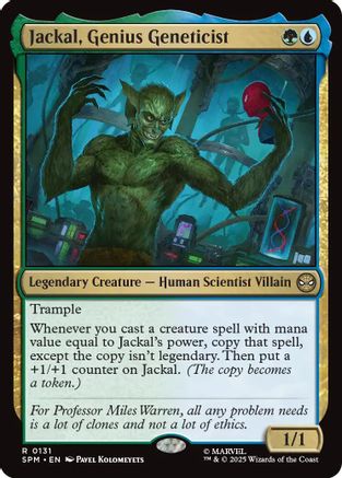 Image of Jackal, Genius Geneticist [Marvel's Spider-Man]