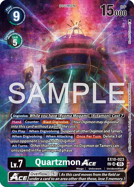 Image of Quartzmon ACE [EX10-023] (SP) [Sinister Order]