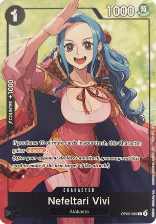 Image of Nefeltari Vivi (Welcome Pack Vol. 2) [One Piece Promotion Cards]
