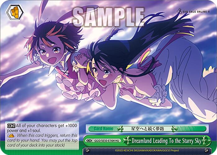 Image of Dreamland Leading To the Starry Sky (GGO/SE50-E16H HRR) [SAO Alternative–Gun Gale Online–2 Premium Booster]