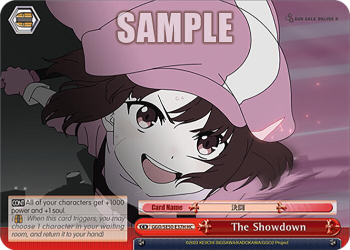 Image of The Showdown (GGO/SE50-E37H HRR) [SAO Alternative–Gun Gale Online–2 Premium Booster]