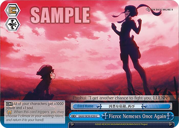 Image of Fierce Nemeses Once Again (GGO/SE50-E59 C) [SAO Alternative–Gun Gale Online–2 Premium Booster]