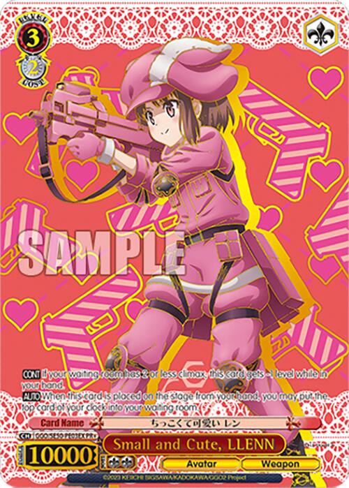 Image of Small and Cute, LLENN (GGO/SE50-PE03EX PR+) [SAO Alternative–Gun Gale Online–2 Premium Booster]