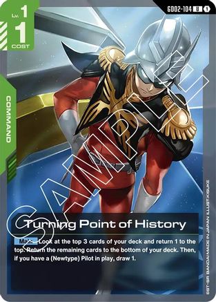 Image of Turning Point of History (GD02-104) - Dual Impact