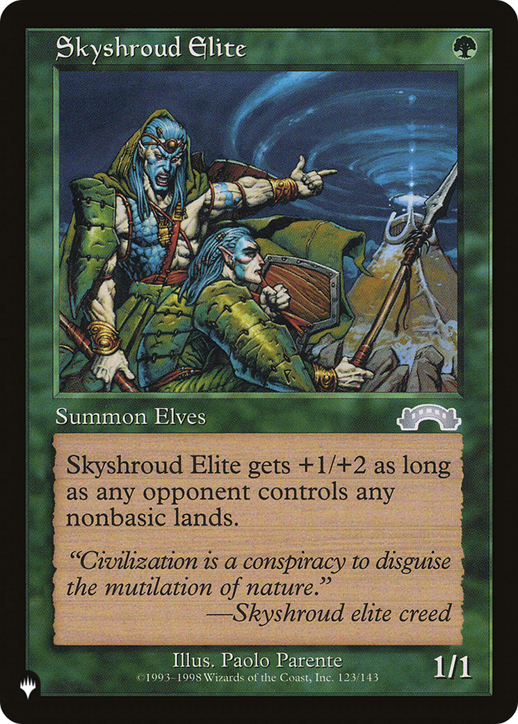 Image of Skyshroud Elite [The List]