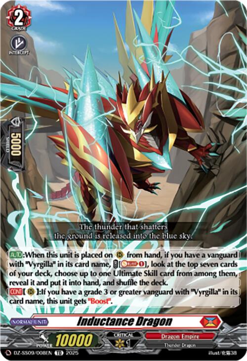 Image of Inductance Dragon (DZ-SS09/008EN) [Zero Tendo Start Deck]
