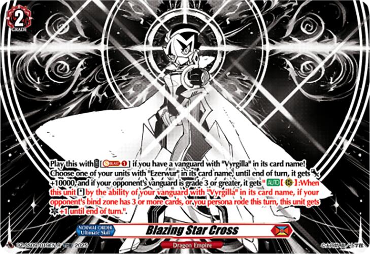 Image of Blazing Star Cross (TDR) (DZ-SS09/019EN-R) [Zero Tendo Start Deck]