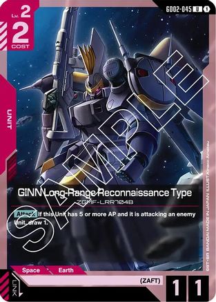 Image of GINN Long-Range Reconnaissance Type (GD02-045) - Dual Impact