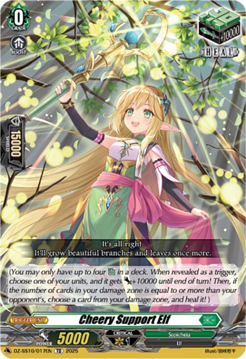 Image of Cheery Support Elf (DZ-SS10/017EN) [Shiki Otei Start Deck]
