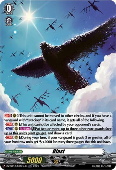 Image of Blast (TDR) (DZ-SS10/T01EN-R) [Shiki Otei Start Deck]