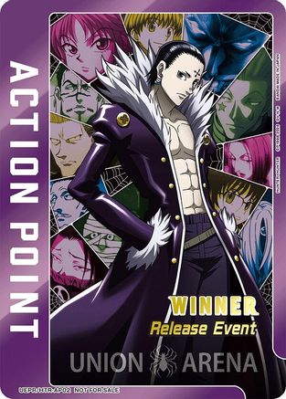 Image of Action Point Card (Release Event Winner) (UEPR/HTR-AP02) - UEX04BT HUNTER X HUNTER Vol2 Release Event Cards Foil