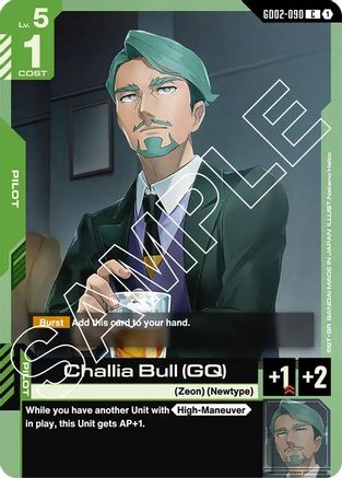 Image of Challia Bull (GQ) (GD02-090) - Dual Impact