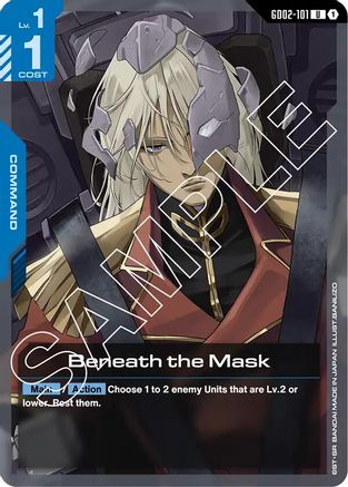 Image of Beneath the Mask (GD02-101) - Dual Impact