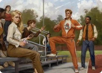 Image of Flash Thompson, Spider-Fan Art Card [Marvel's Spider-Man Art Series]