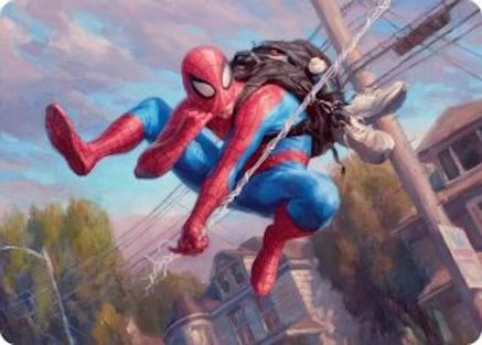 Image of Spider-Man, Web-Slinger Art Card [Marvel's Spider-Man Art Series]