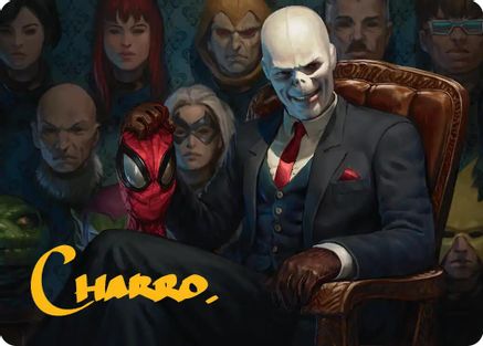 Image of Chameleon, Master of Disguise Art Card (Gold-Stamped Signature) [Marvel's Spider-Man Art Series]