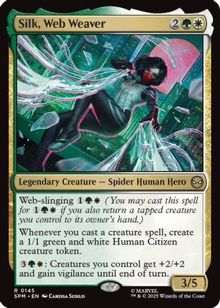 Image of Silk, Web Weaver [Marvel's Spider-Man]