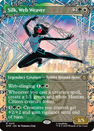 Image of Silk, Web Weaver (Borderless) [Marvel's Spider-Man]