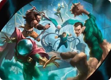 Image of Behold the Sinister Six! Art Card (7/54) [Marvel's Spider-Man Art Series]