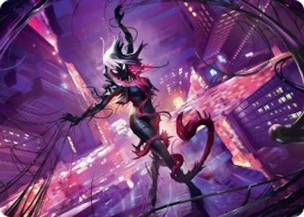 Image of Gwenom, Remorseless Art Card [Marvel's Spider-Man Art Series]