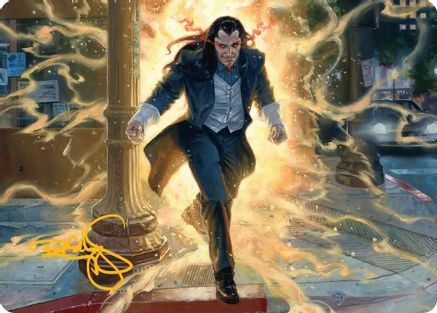 Image of Morlun, Devourer of Spiders Art Card (Gold-Stamped Signature) [Marvel's Spider-Man Art Series]