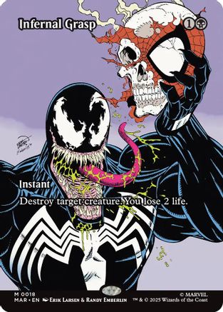 Image of Infernal Grasp (Borderless) [Marvel Universe: Eternal-Legal]