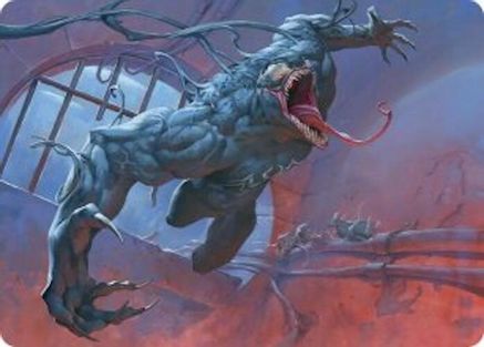 Image of Venom, Evil Unleashed Art Card [Marvel's Spider-Man Art Series]
