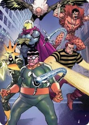 Image of Behold the Sinister Six! Art Card (45/54) [Marvel's Spider-Man Art Series]