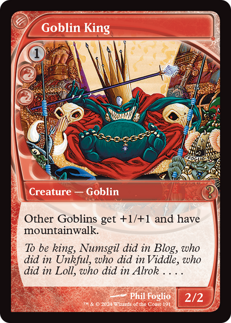 Image of Goblin King (Future Sight) [Mystery Booster 2]