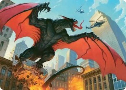 Image of Grendel, Spawn of Knull Art Card [Marvel's Spider-Man Art Series]
