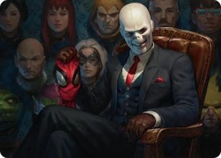 Image of Chameleon, Master of Disguise Art Card [Marvel's Spider-Man Art Series]
