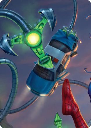 Image of Grasping Tentacles Art Card [Marvel's Spider-Man Art Series]