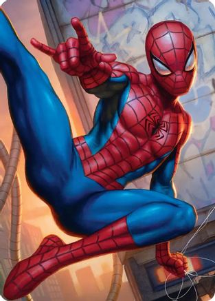 Image of Sensational Spider-Man Art Card [Marvel's Spider-Man Art Series]