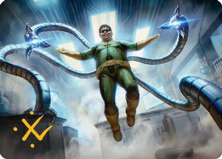 Image of Doctor Octopus, Master Planner Art Card (25/54) (Gold-Stamped Signature) [Marvel's Spider-Man Art Series]