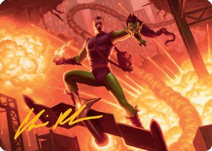 Image of Green Goblin, Revenant Art Card (Gold-Stamped Signature) [Marvel's Spider-Man Art Series]