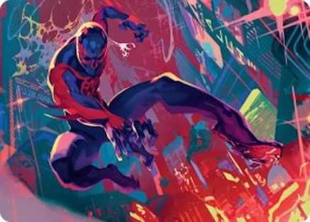 Image of Spider-Man 2099 Art Card [Marvel's Spider-Man Art Series]